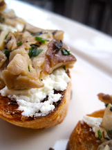 Wild Mushroom Bruschetta