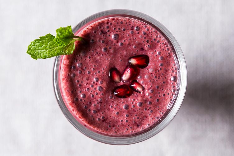 Triple Pomegranate Smoothie