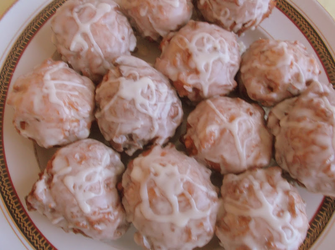 Beer Apple Doughnuts