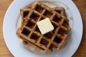Spiced Stout Waffles