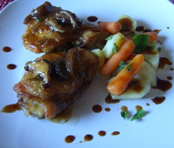Braised Chicken Harvest Plate