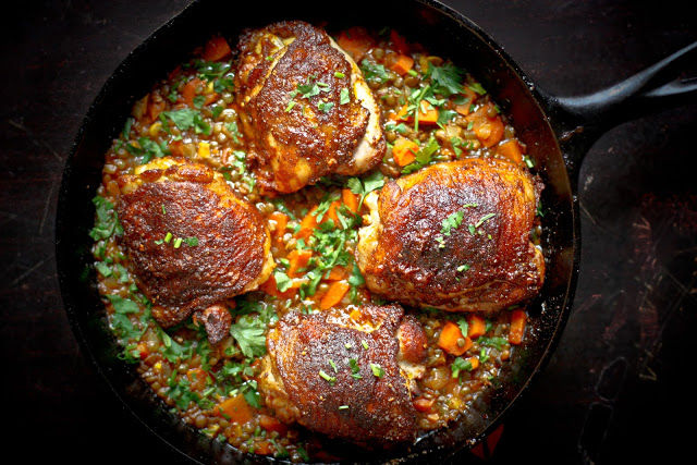Crispy Berbere Chicken