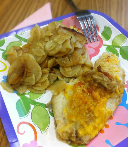 Cheddar and Ale Tilapia