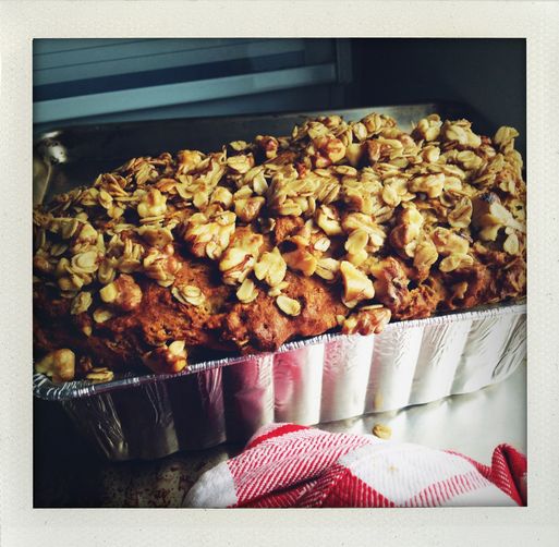 Banana, Date + Walnut Loaf