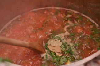 Spicy Moroccan Chickpea Soup