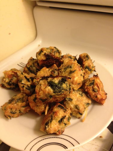 Chicken Spinach Meatballs