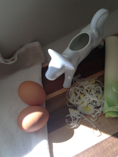 Leek Cream Eggs