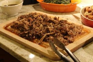 Pasilla and Beer Braised Pork Shoulder
