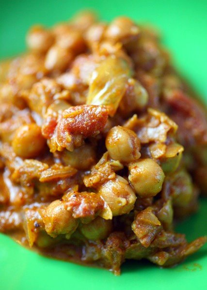 Chickpea, Lentil and Red Kidney Beans in Masala Sauce
