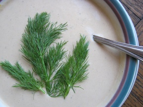 Double Creamy Potato Leek Soup