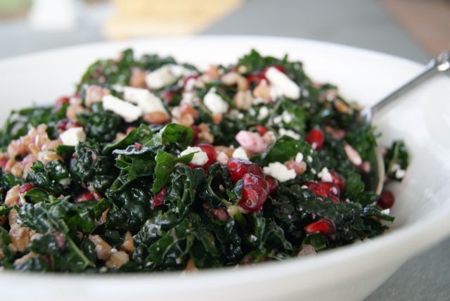 "Spanking the Pomegranate" Holiday Salad