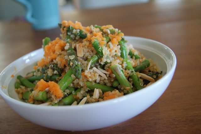 Quinoa Pilaf with Citrus-Soy Dressing