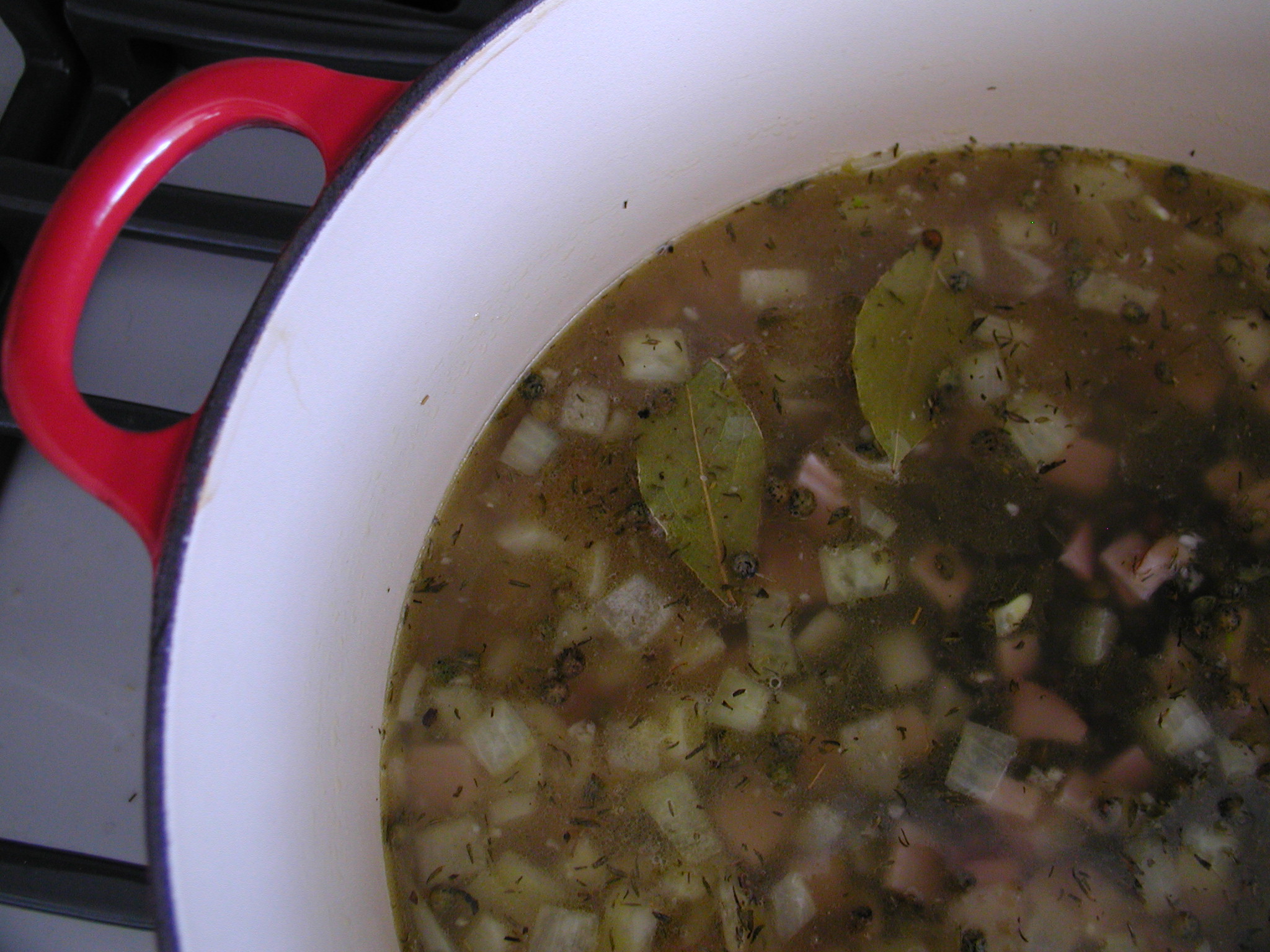 "Bonne Année" Lentil Soup for New Year's