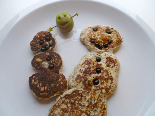 Chia Seed and Buckwheat Pancakes