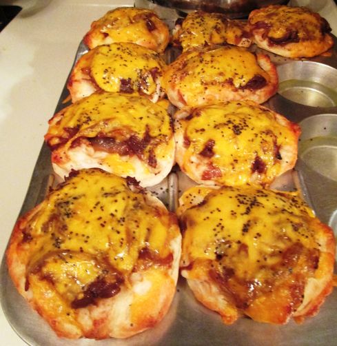 Onion-Cheddar Beer Biscuits