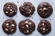 Triple Chocolate Madness Cookies