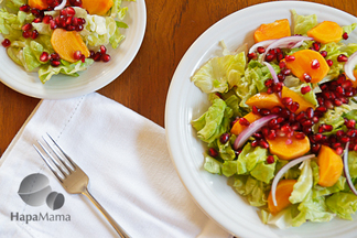 Mexican Christmas Salad With Persimmons