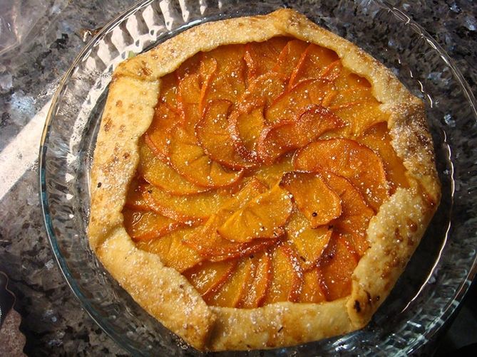Persimmon Galette