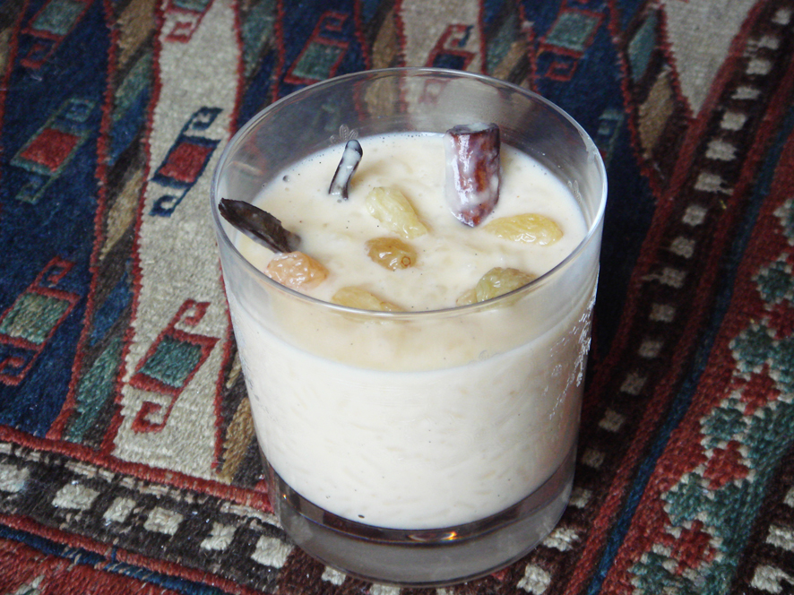 Rum and Raisins Creamy Rice Pudding