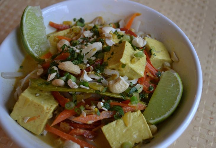Coconut Curry Noodle Soup