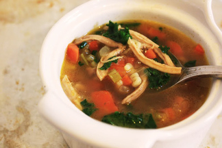 A Mother's Chicken Noodle Soup