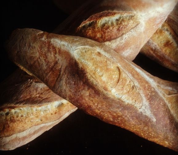 DAILY Perpetual Minimalist No-Knead Sourdough Baguettes OR PRETZELS