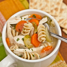 Hearty Turkey (or Chicken) Noodle Soup