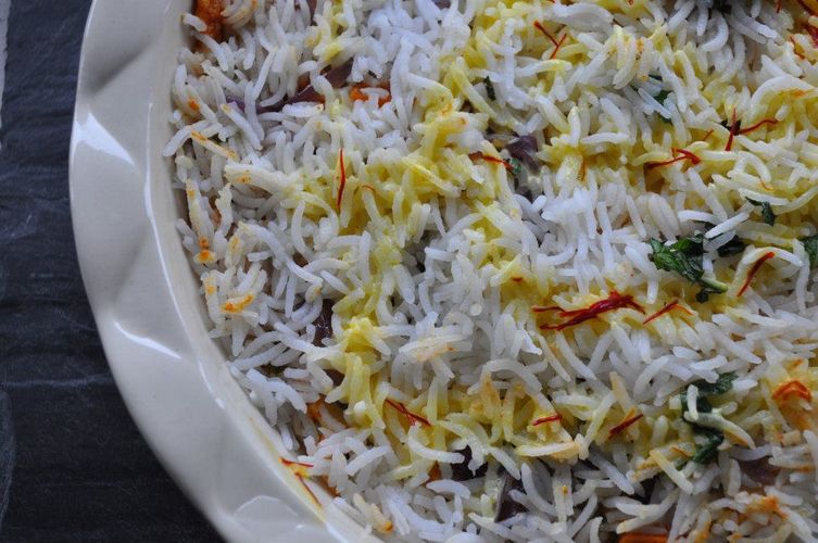 Zafrani Veg Biryani