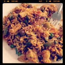 Zafrani Veg Biryani