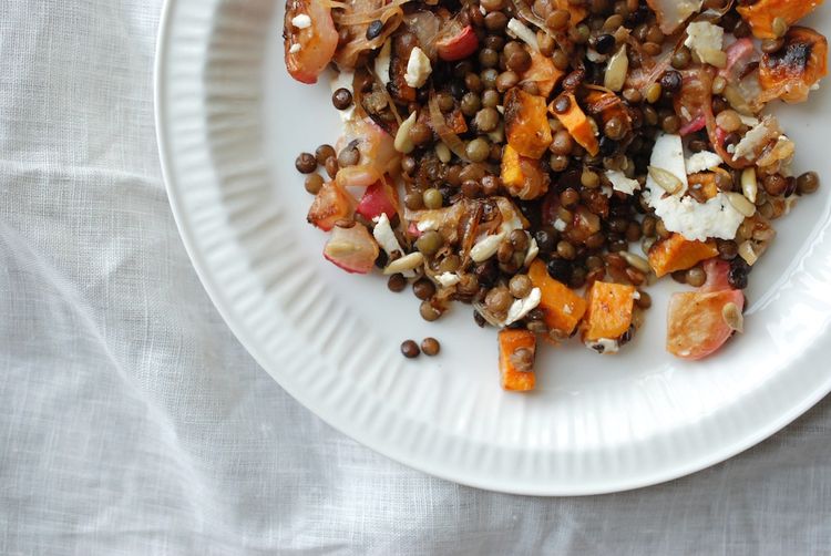 Lentil Salad with Meyer Lemon Vinaigrette