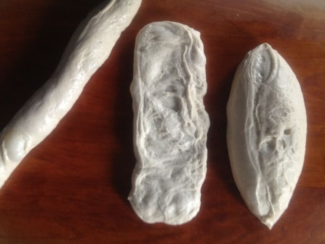 Makeshift "Couche" & How-to-Shape High Hydration Sourdough Baguettes [edit mode]