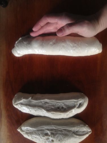 Makeshift "Couche" & How-to-Shape High Hydration Sourdough Baguettes [edit mode]