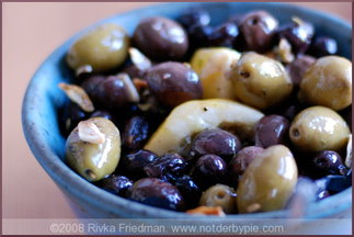 Oven-Roasted Olives
