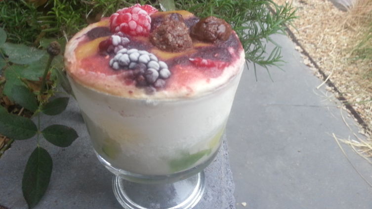 SUGAR - FREE Simply Bland Yummilicious Banana Ice Cream Trifle