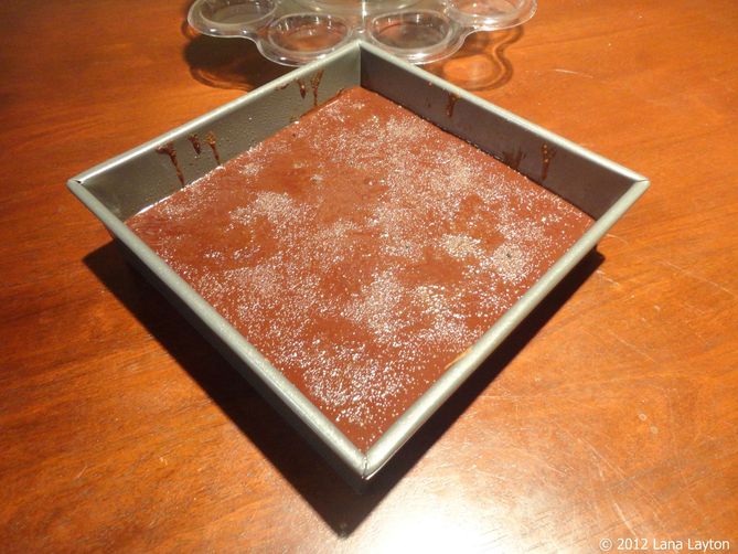 Brownies Brûlée with Earl Grey Ganache