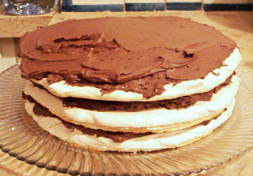 Meringue and Chocolate Cake - My Most Daring Experience