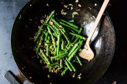 Fuchsia Dunlop's Sichuanese Dry-Fried Green Beans