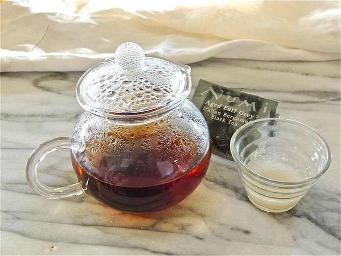 Cara Cara Panna Cotta with Earl Grey Gelée