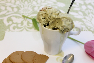 Greenteaalmondgelato