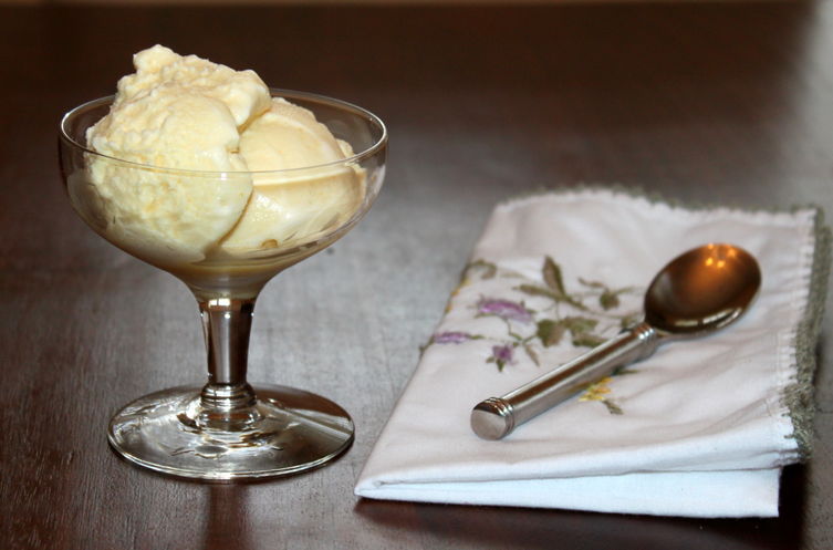 Jasmine Tea-Scented Orange Sherbet