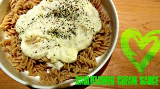 Healthy Cauliflower Cream Sauce for Pasta