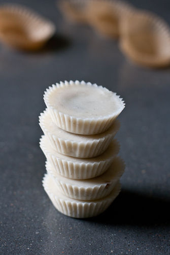 Coconut Butter + Vanilla Bean Coconut Butter Cups