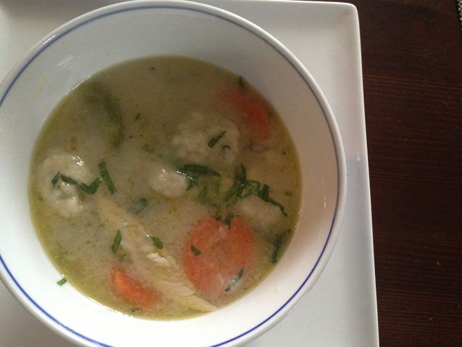 Chicken And Lemon And Herb Dumplings