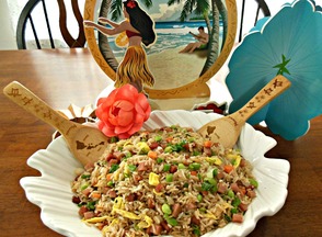 Spam & Edamame Fried Rice