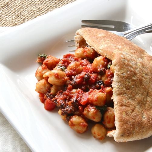 Moroccan Chickpea Pockets