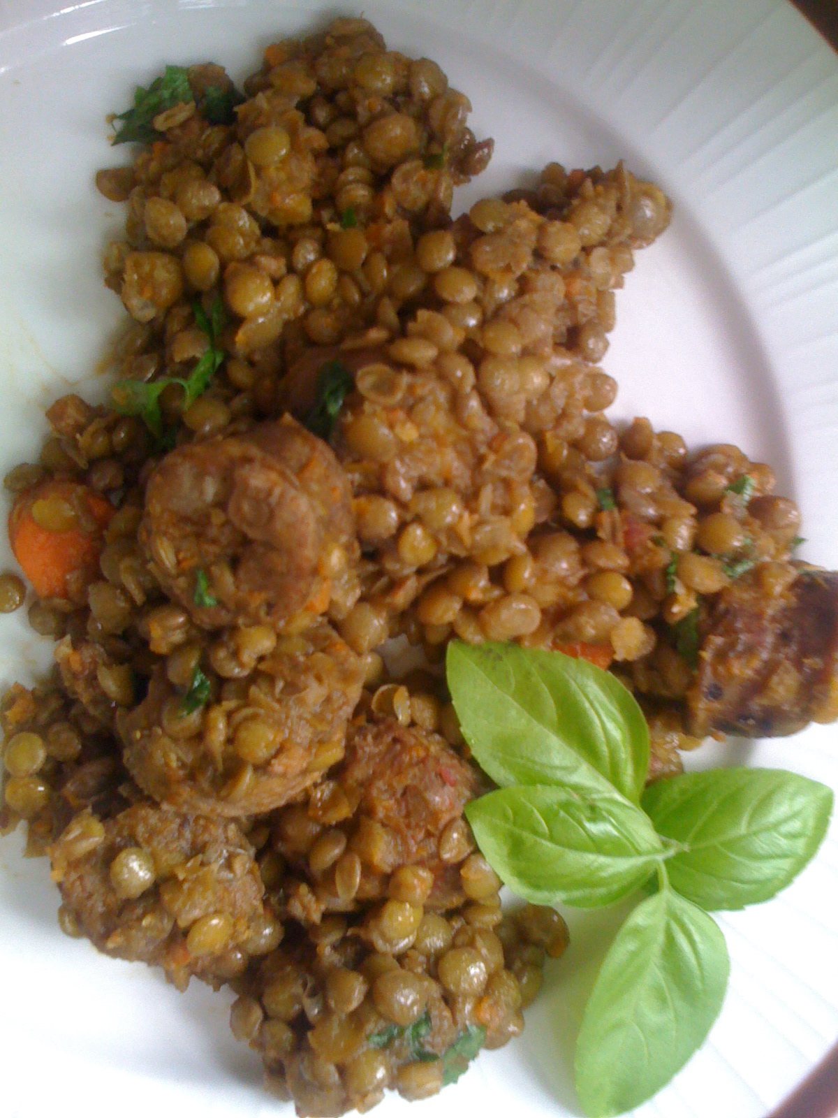 Sausage and Lentil Stew