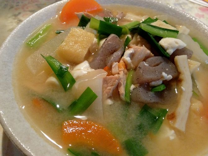 Tasty Tonjiru for 20 under $10 - Japanese Pork Soup