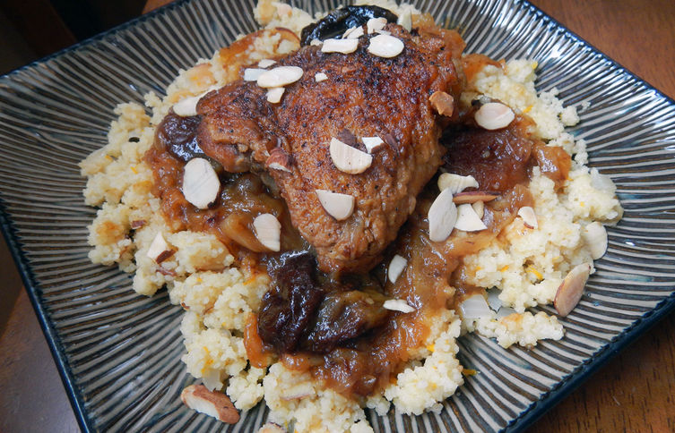 Dreaming of Marrakesh (Braised Chicken with Couscous)