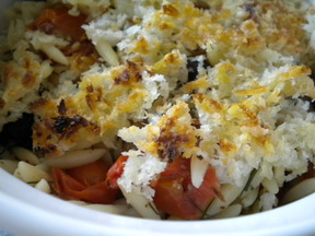 A Gratin of Fennel, Orzo, Tomato....