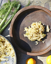 Cabbage and Fennel Indian Style Slaw